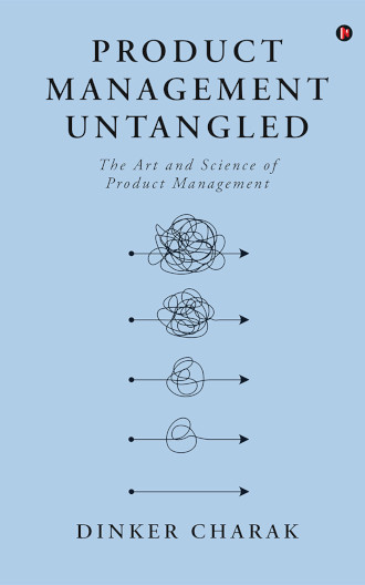 book cover product management untangled by dinker charak